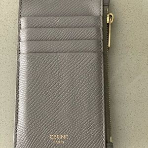 Celine, zipped compact cardholder